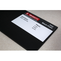 Brett Martin Black Foam FE PVC 5mm for UV ink 2050X3050